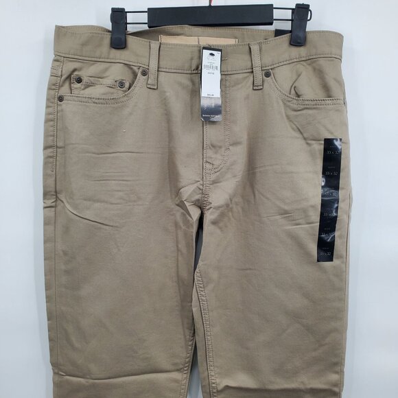 Banana Republic Slim Fit Travel Jean Men Size 33 X 32 NWT Tapered Leg Opening - Picture 2 of 16